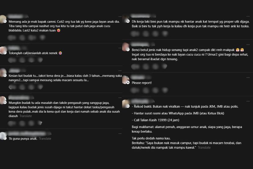 Reaksi netizen