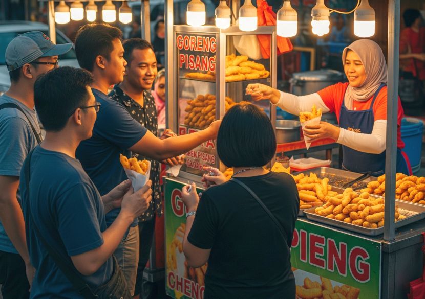 Pisang goreng merupakan hidangan popular masyarakat Malaysia. -Gambar hiasan AI