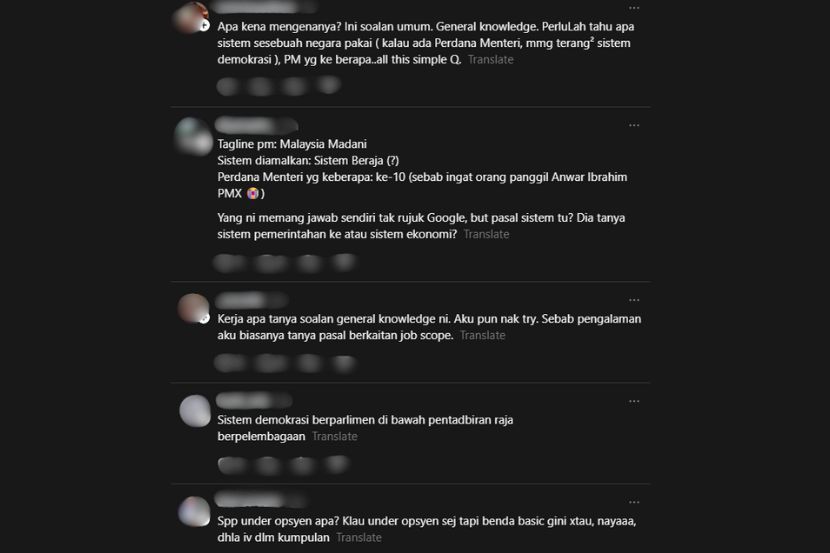 Reaksi netizen