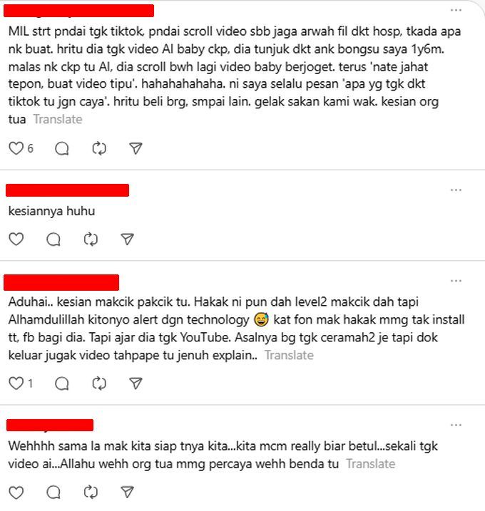 Warga maya meninggalkan reaksi masing-masing.