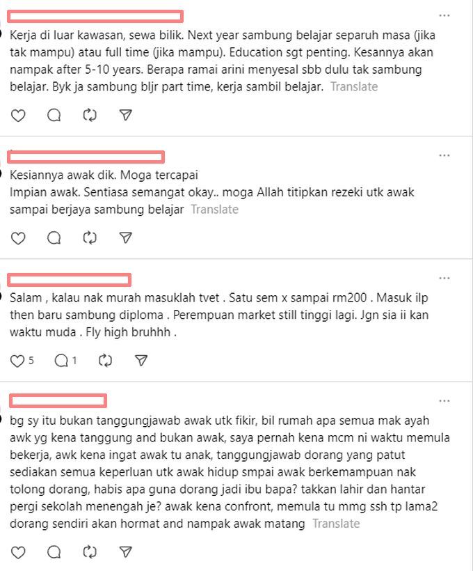 Kebanyakan warga maya memintanya meneruskan pengajian.