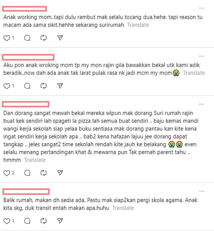 Kebanyakan warga maya berkongsi pengalaman masa kanak-kanak.