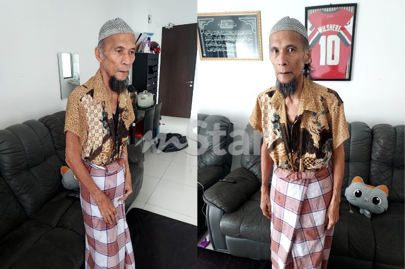 Keadaan terkini Dharma yang sudah semakin kurus.