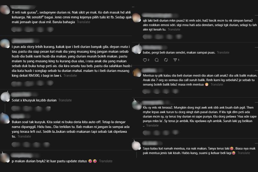 Reaksi netizen