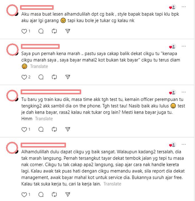 Antara reaksi warga maya di hantarannya.