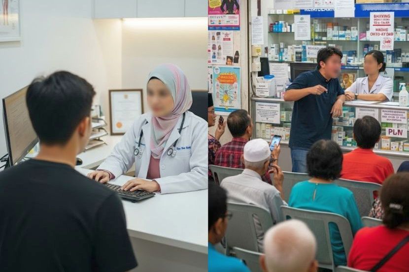 Bukan mudah tugas seorang doktor kerana perlu berdepan dengan pelbagai ragam pesakit. -Gambar hiasan AI