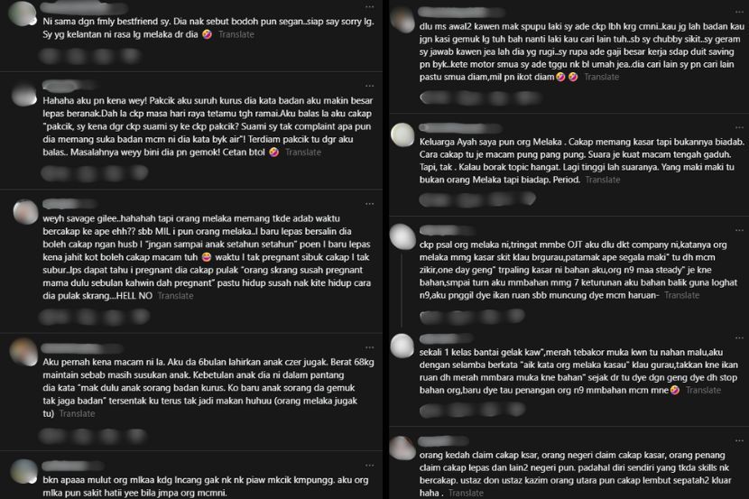 Reaksi netizen