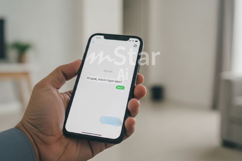 Setiap pasangan suami isteri perlu berhati-hati apabila menerima mesej insan tidak dikenali. -Gambar hiasan AI
