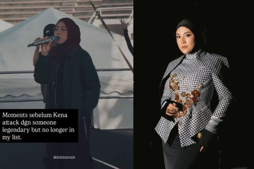 Shila sebelum ini mendakwa diherdik oleh seorang penyanyi legenda ketika sesi latihan sebuah acara konsert.