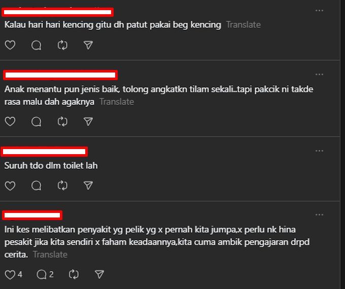 Antara reaksi netizen di ruangan komen.