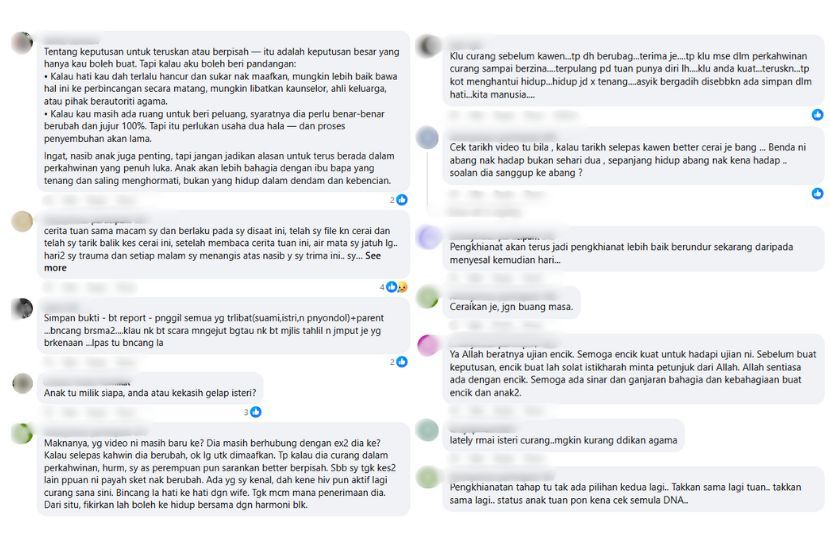 Reaksi netizen