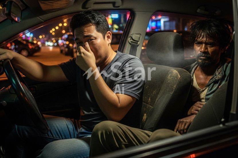 Pelbagai ragam penumpang diterima pemandu e-hailing. -Gambar hiasan AI