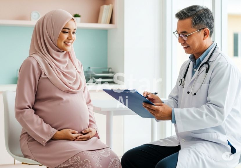 Setiap wanita mempunyai cabaran dan dugaan yang berbeza sepanjang tempoh kehamilan. -Gambar hiasan AI