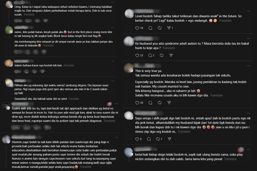 Reaksi netizen