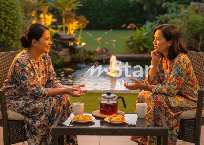 Kebanyakan wanita gemar menghabiskan masa bersama. -Gambar hiasan AI