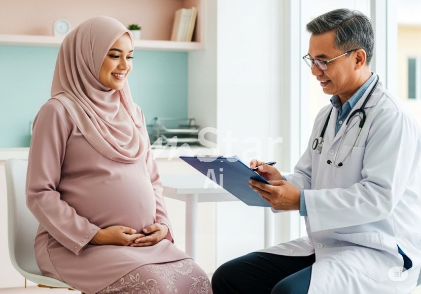 Setiap wanita hamil mempunyai komplikasi berbeza. -Gambar hiasan AI