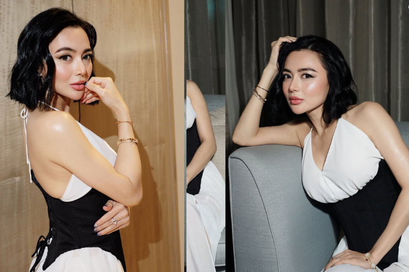 Wika bersyukur dapat hidup dengan selesa dan bahagia bersama keluarga. 
