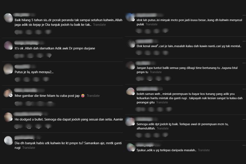 Reaksi netizen