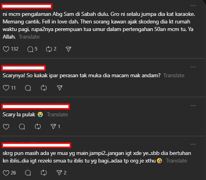 Warga maya turut mengalami situasi sama.