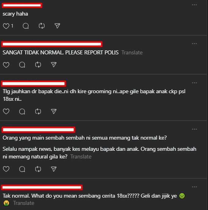 Netizen memintanya membuat laporan polis.