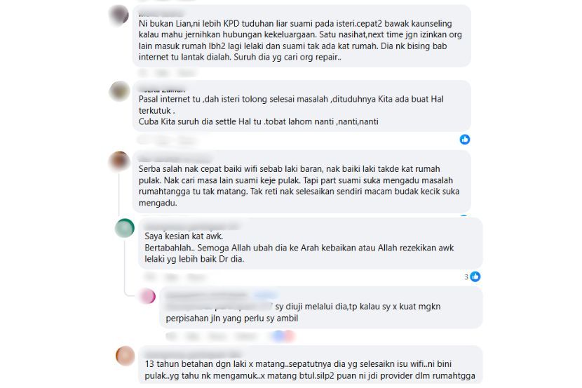 Reaksi netizen