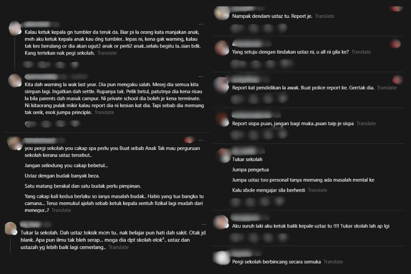 Reaksi netizen