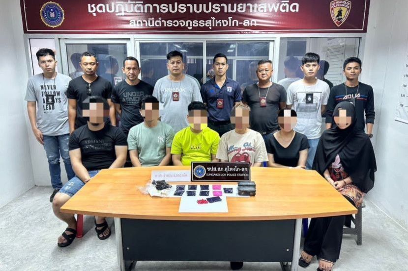 Eda, suami dan empat lagi rakannya ditahan di Thailand pada November tahun lalu.