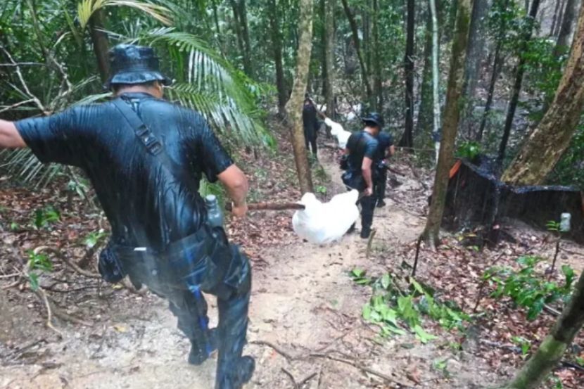 Penemuan ratusan kubur di Wang Kelian, Perlis antara kes terbesar di negara yang menjadi tumpuan dunia. Foto SMG