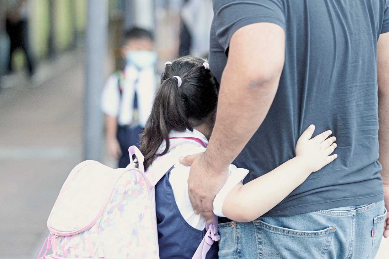 Standard 1 enters school for the first time in history in March instead of Jan. — YAP CHEE HONG/The Star