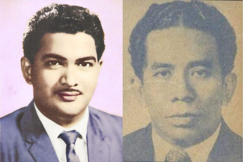 Abdul Samad (kiri) dibunuh dengan kapak, manakala Mohamad Taha (kanan) dibunuh kerana perseteruan politik.