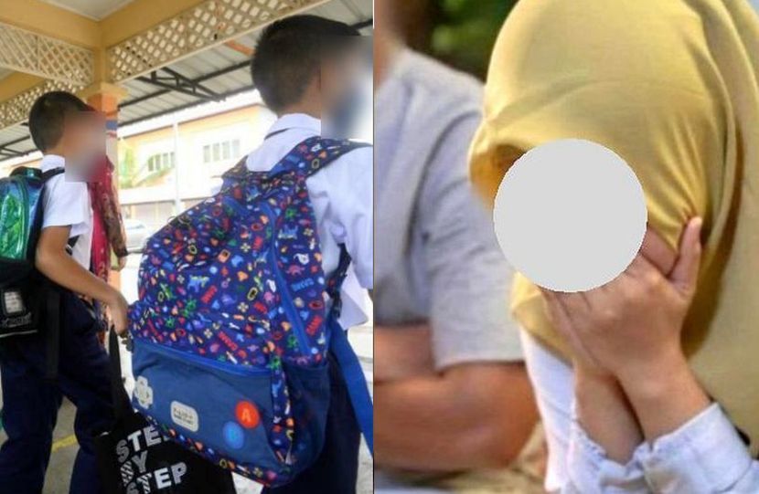 Anak-anak mengikut tingkah laku ibu dan ayahnya. -Gambar hiasan