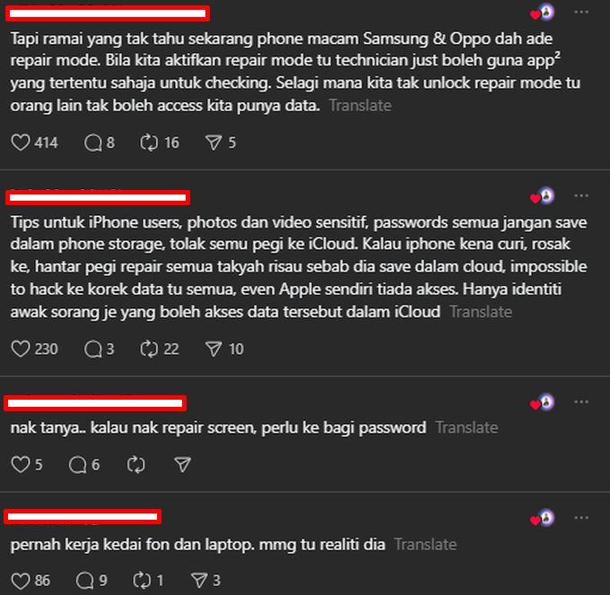 Warga maya berkongsi pandangan masing-masing.