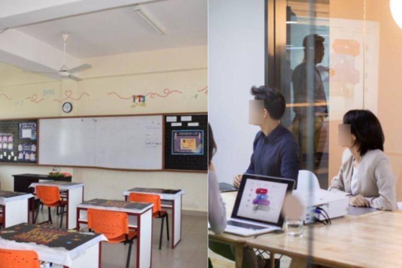 Gambar pemimpin mudah dilihat di kawasan sekolah dan pejabat. -Gambar hiasan