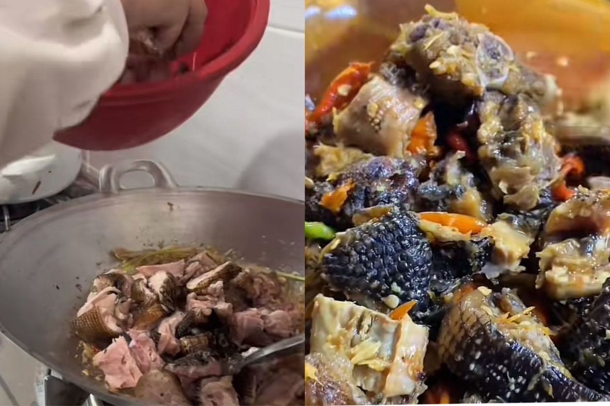 Keadaan daging diterima daripada pakcik seperti yang dimaksudkan wanita itu.