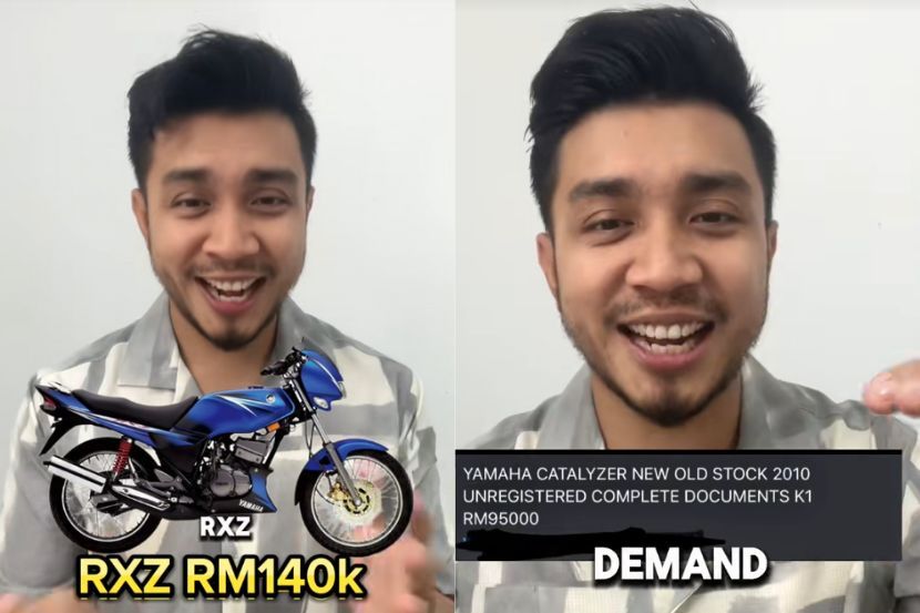 Zarifkira memberi pandangan berkaitan harga RXZ yang semakin mahal.