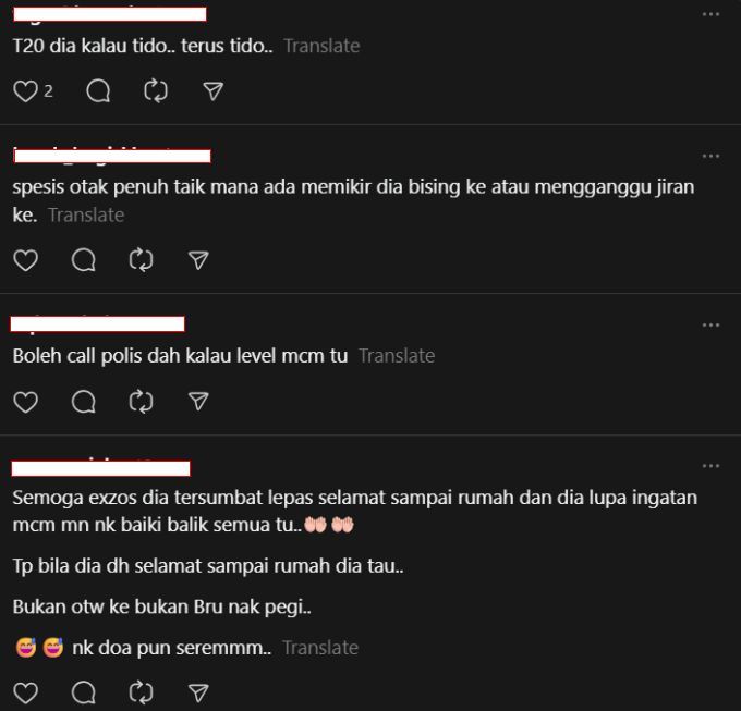 Warga maya turut meluahkan rasa geram.