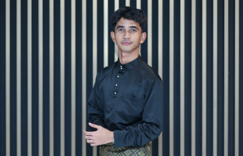 Aedan tak sangka raih pujian daripada Dian.