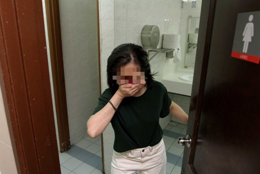 Public toilet stinch