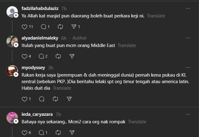 Warga maya meluahkan kebimbangan berhubung pendedahan Alya.