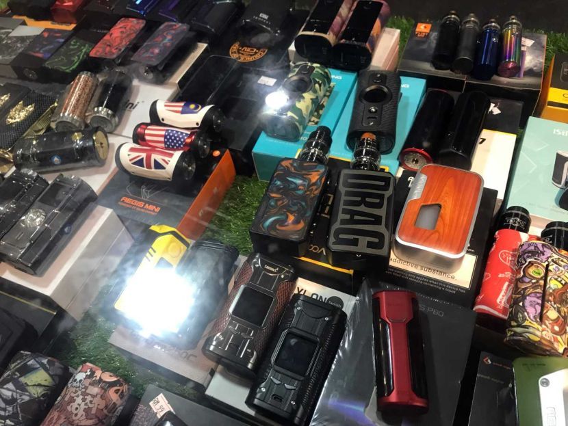 Stock photo for related issue. Photo of vape mods at one of the vape shop in Petaling Jaya. IZZRAFIQ ALIAS / The Star. January 15, 2019.