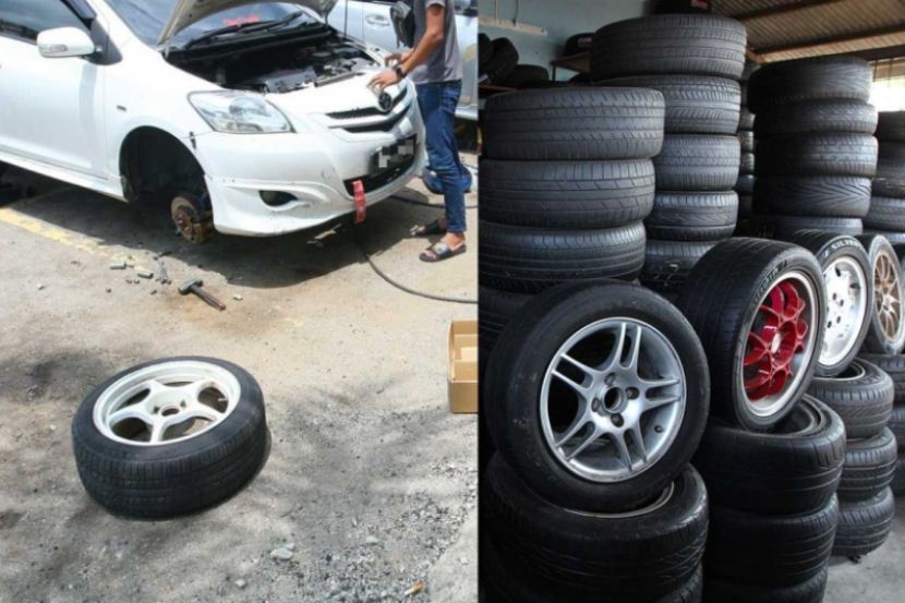 Ilmu berkaitan tayar kenderaan perlu diketahui bagi mengelak menjadi mangsa penipuan. -Gambar hiasan