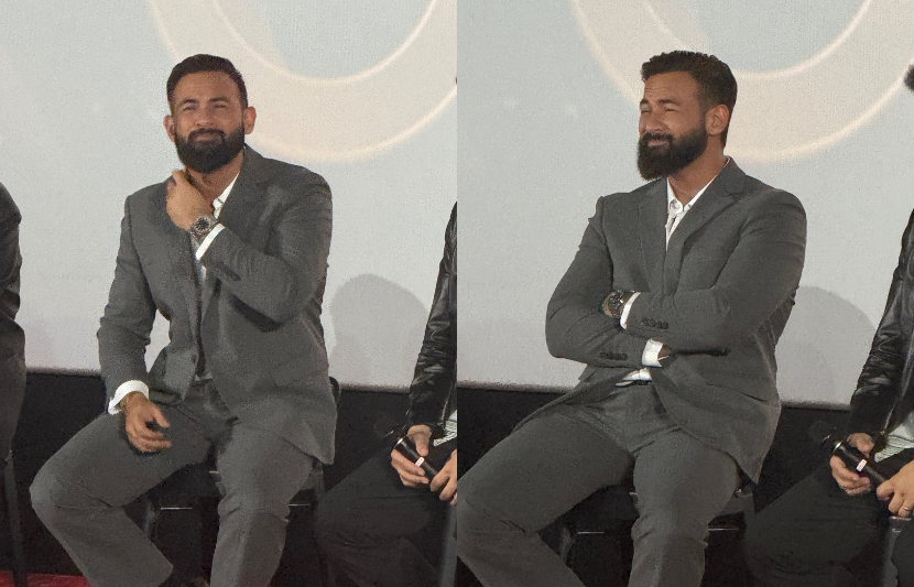 Sharnaaz ketika di majlis tayangan perdana filem Magik Rompak.