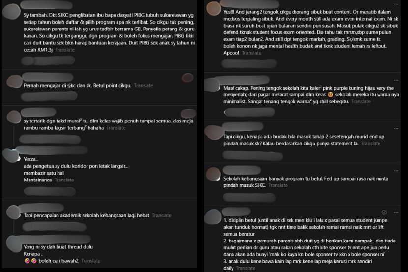 Reaksi warga maya