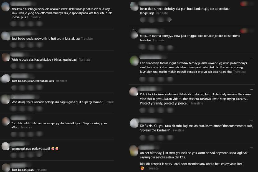 Reaksi netizen