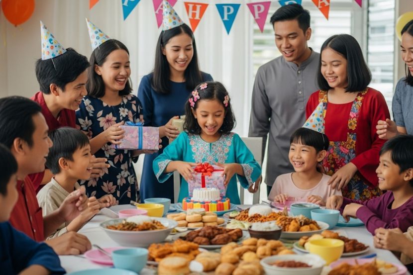 Golongan kanak-kanak paling gembira meraikan hari lahir. -Gambar hiasan AI