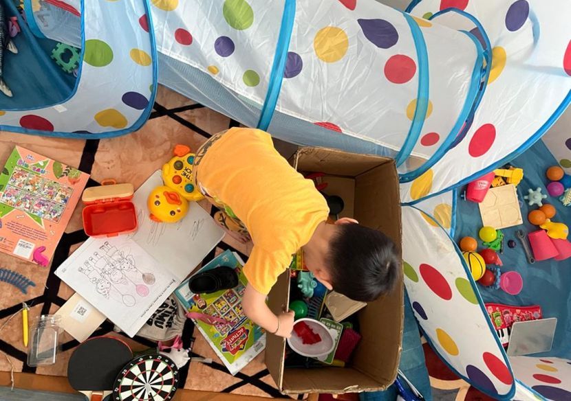Jangan bimbang jika anak sepahkan rumah.