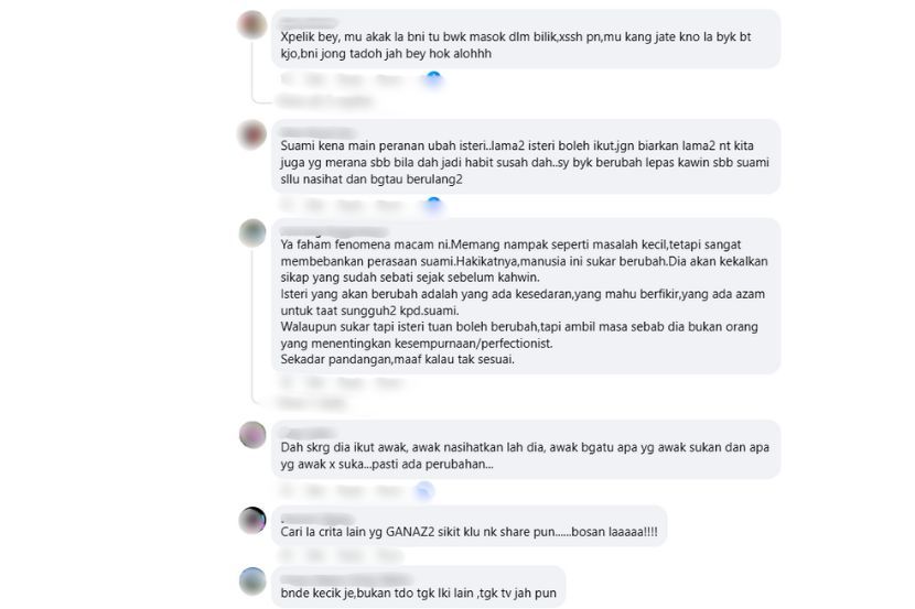 Reaksi netizen