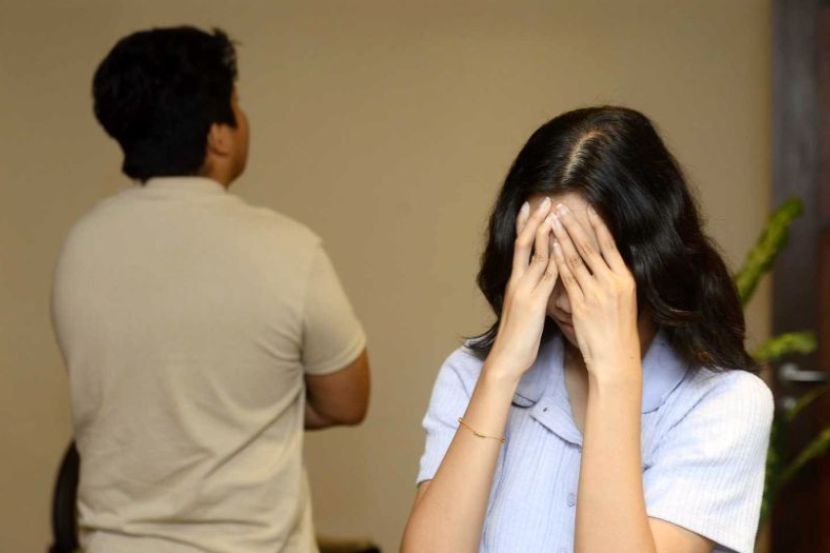 Bukan semua wanita rela hidup bermadu. -Gambar hiasan