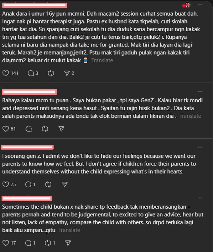 Warga maya memberikan kata-kata semangat pada wanita ini.
