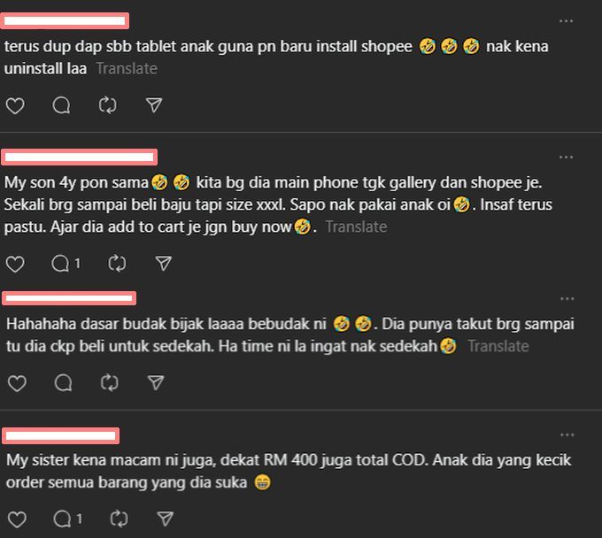 Warga maya turut berkongsi pengalaman sama.
